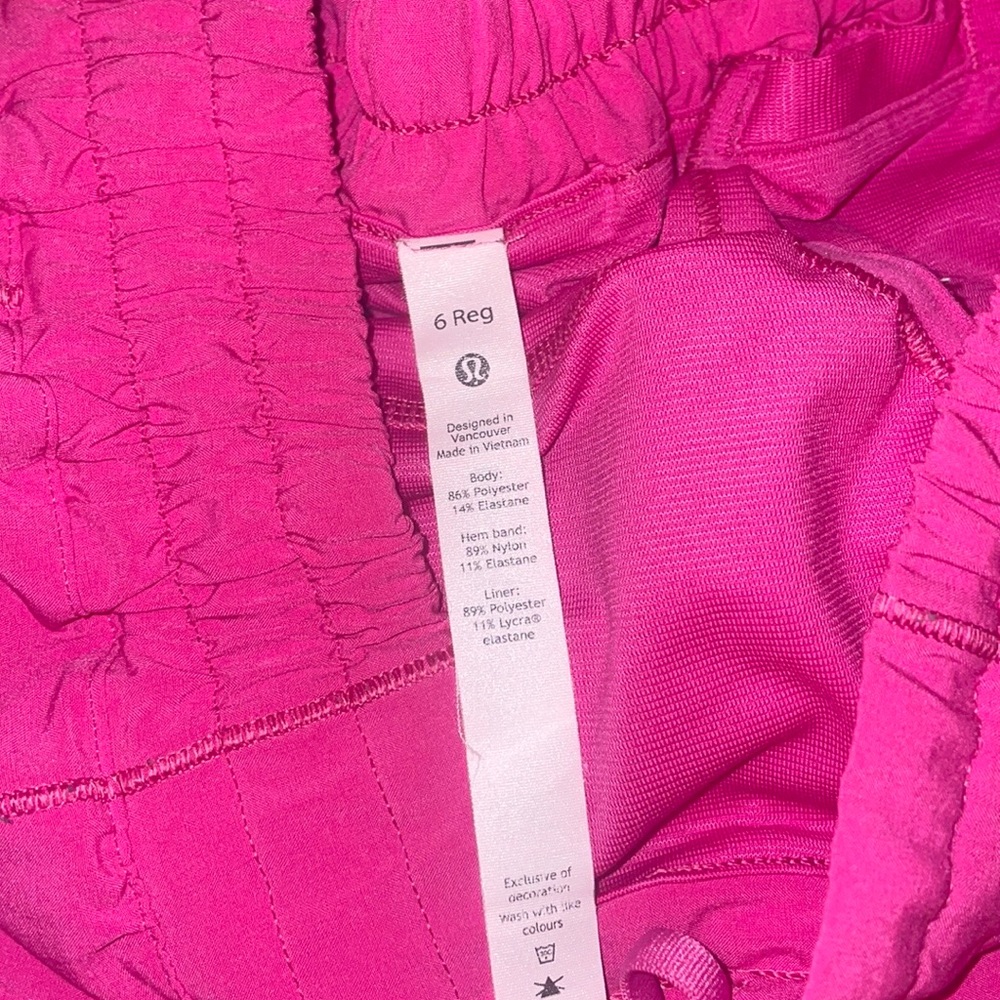 copy listing of sonic pink shorts